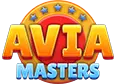 Avia Masters officiell logotyp – kraschspel av BGaming